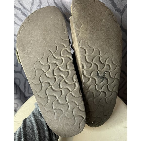 birkenstock 41 arizona leather brown 10 *read Description For Measurements - Picture 7 of 8